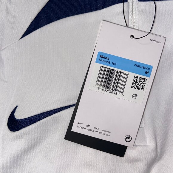 Nike Paris Saint Germain Strike Dri-FIT Soccer Drill Top Men's M DM2458-101 NEW - Picture 9 of 14